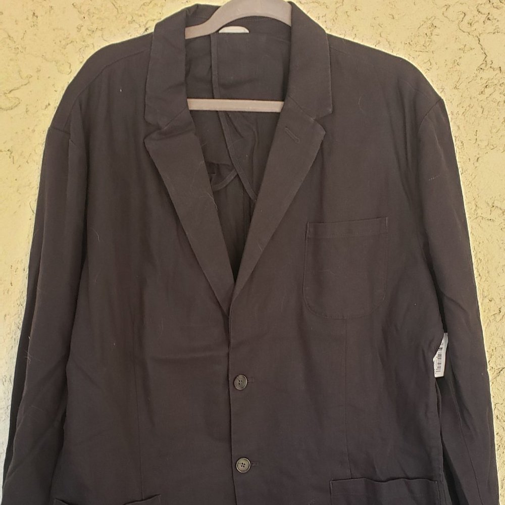 Goodthreads Men's Standard-Fit Linen Blazer, XXL